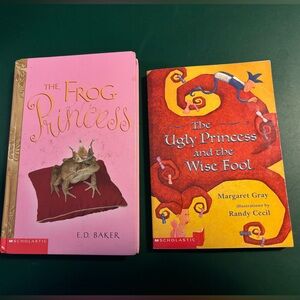 Frog Princess Wise Fool books bundle chapter gifts travel fantasy fairy ugly fun